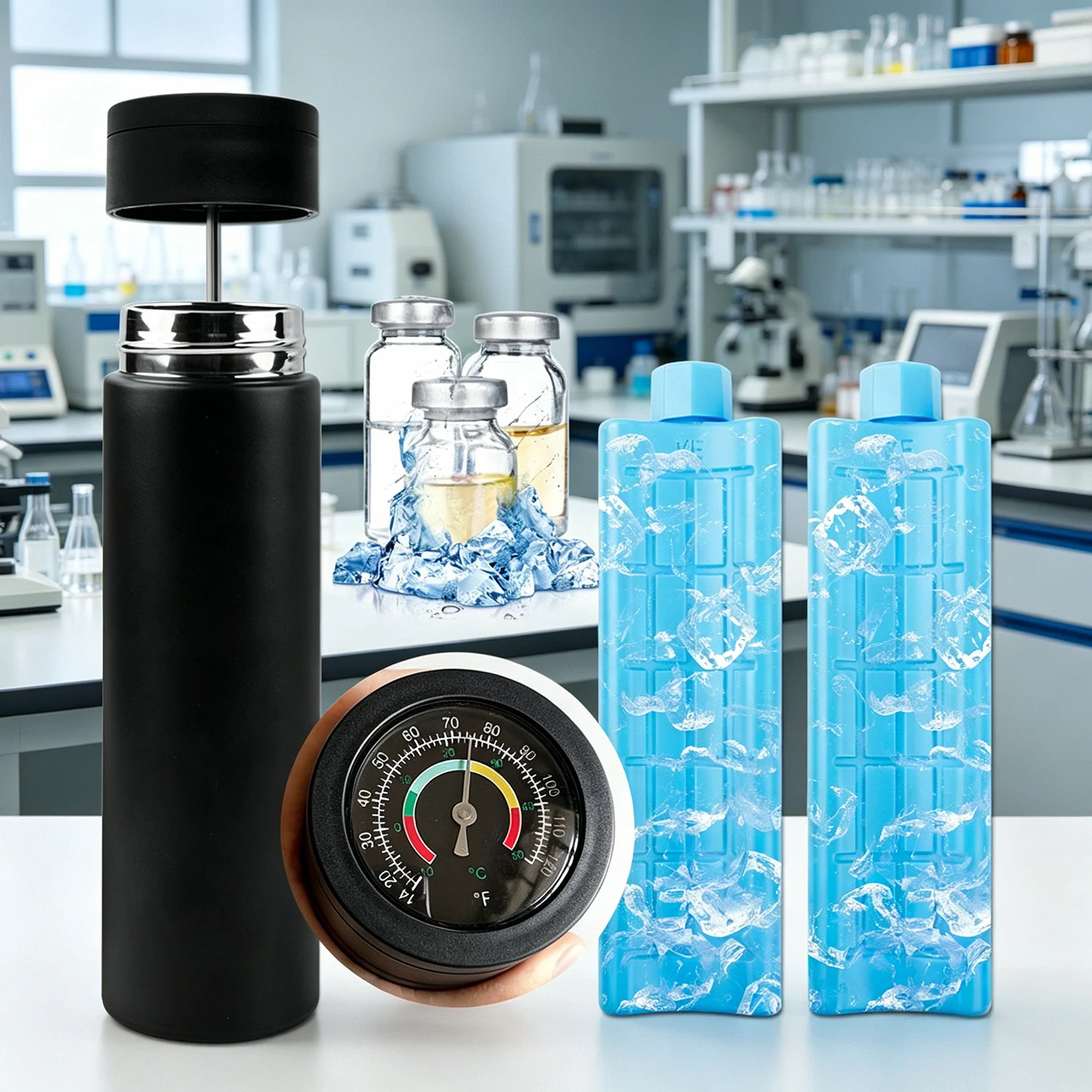 24-Hour Insulin Cooler Travel Case for Diabetes Pens - Portable Refrigerated Medicine Bottle Keeps Insulin Cool While Traveling