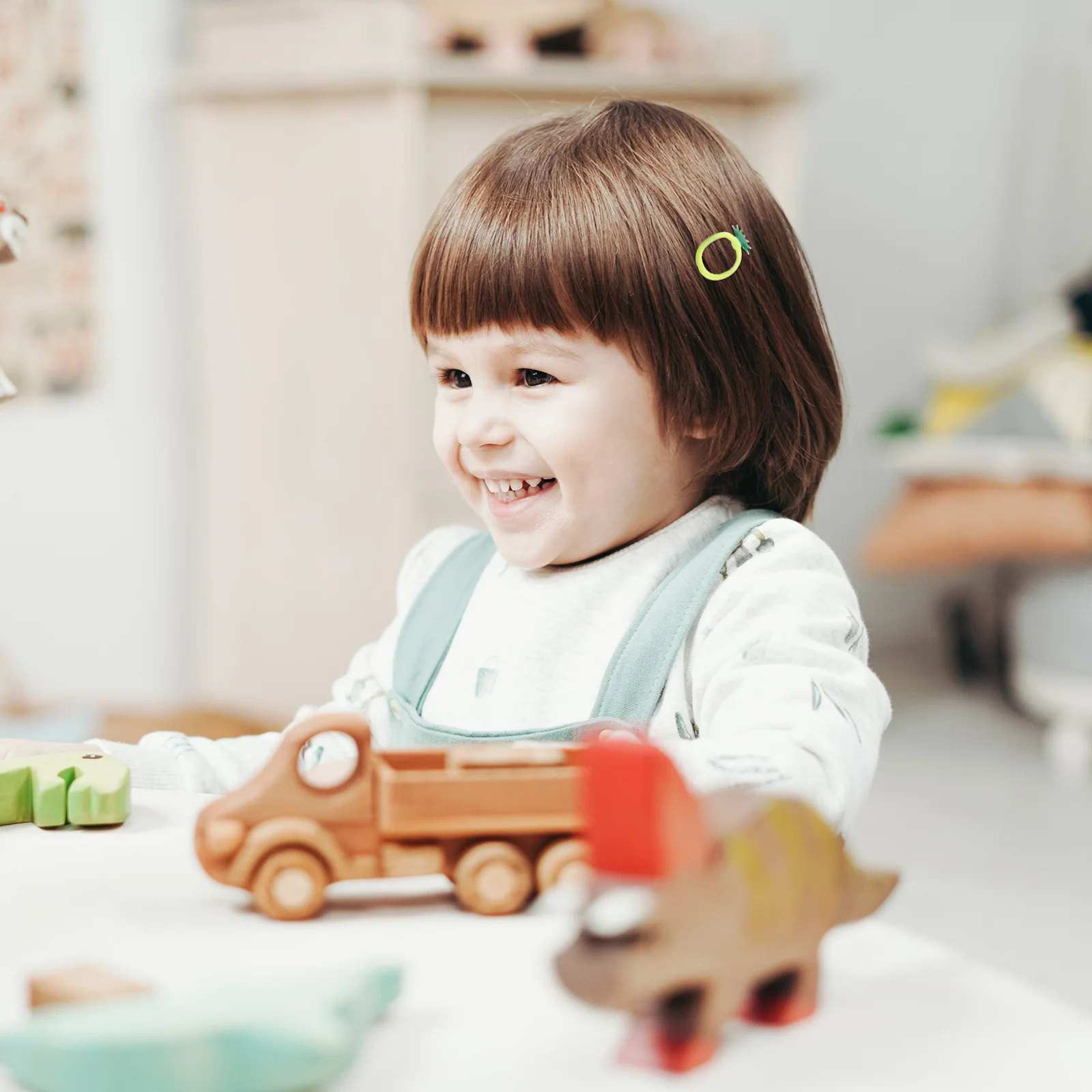 6 pezzi fermagli per capelli frutta cartone animato metallo colorato accessori per capelli per bambine adorabili mollette forcine per bambini forcine per bambini