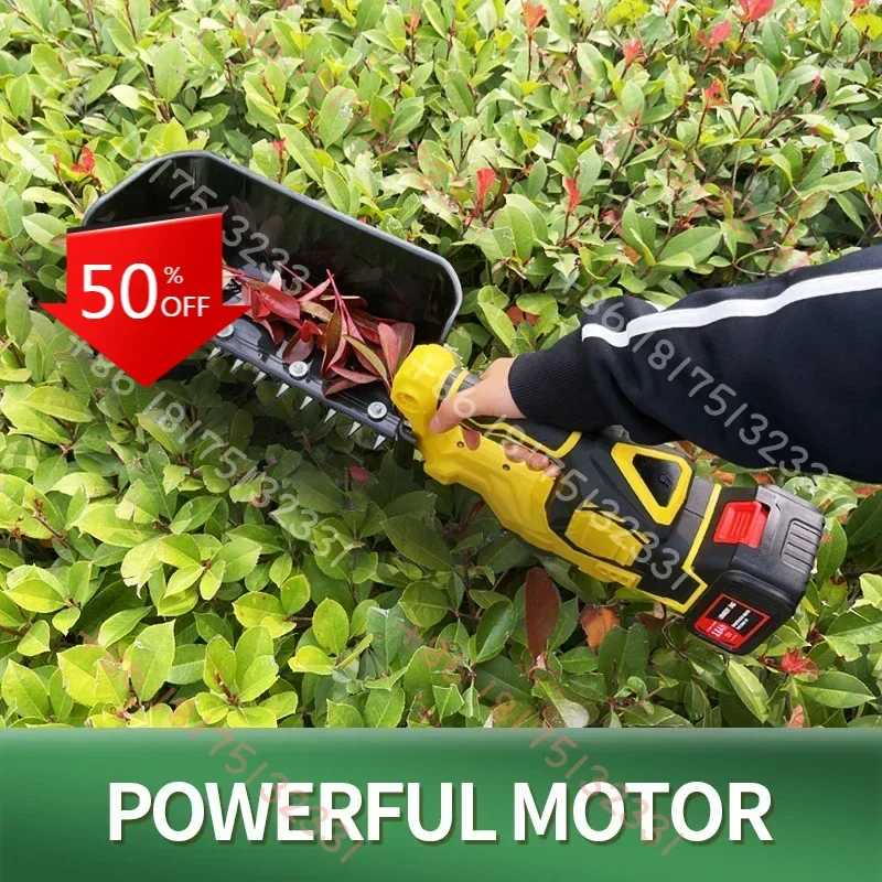 

gogogo Portable Battery Wireless Tea Plucker 21V Electric Power Mini Tea Picker