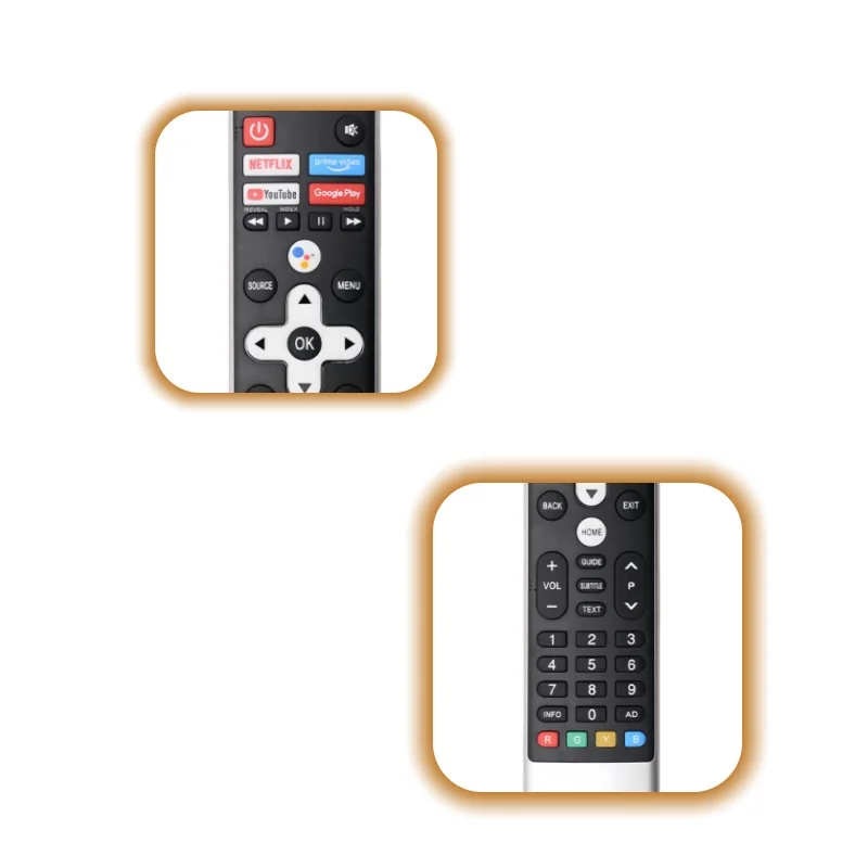 Intelligent Voice Remote Control N030107-001475-001 for GSQ55G GSQ65G GSQ75G Easy Operation Home Automation Remote