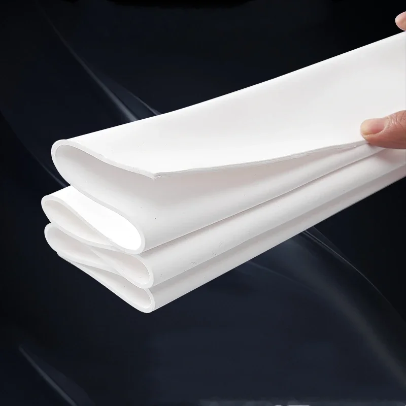 Expanded PTFE Sheet, Chemical / Corrosion / Heat Resistant Microporous PTFE Panel, 0.5 - 10mm Thick, White