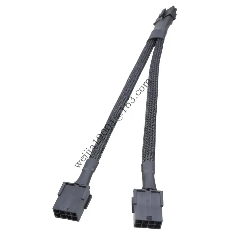 Double 8Pin bis 12+4Pin Power Adapter Kabel 18AWG für 12VHPWR Easy Integration .H05A