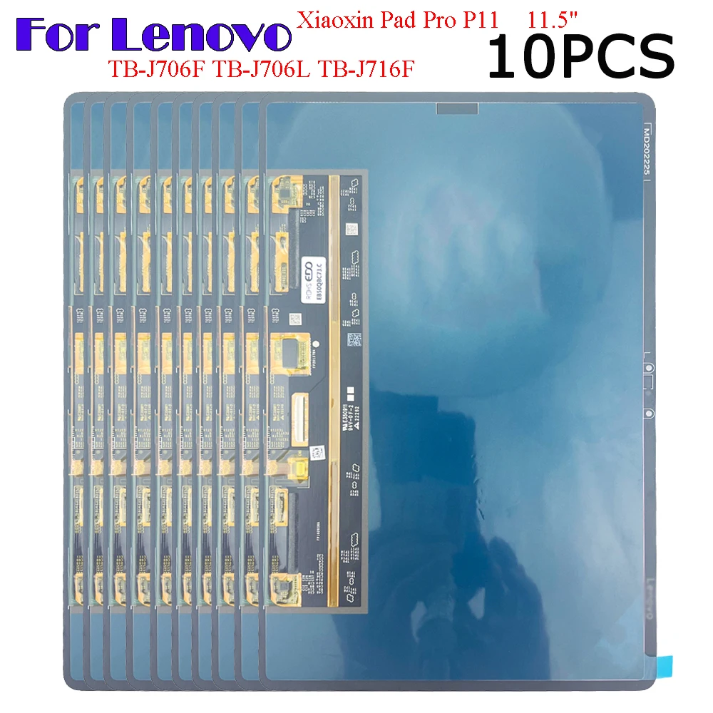 

10 шт. для Lenovo Xiaoxin Pad Pro P11 TB-J706F TB-J706L J716 J706 J706F 11,5 ЖК-дисплей дигитайзер сенсорный экран в сборе