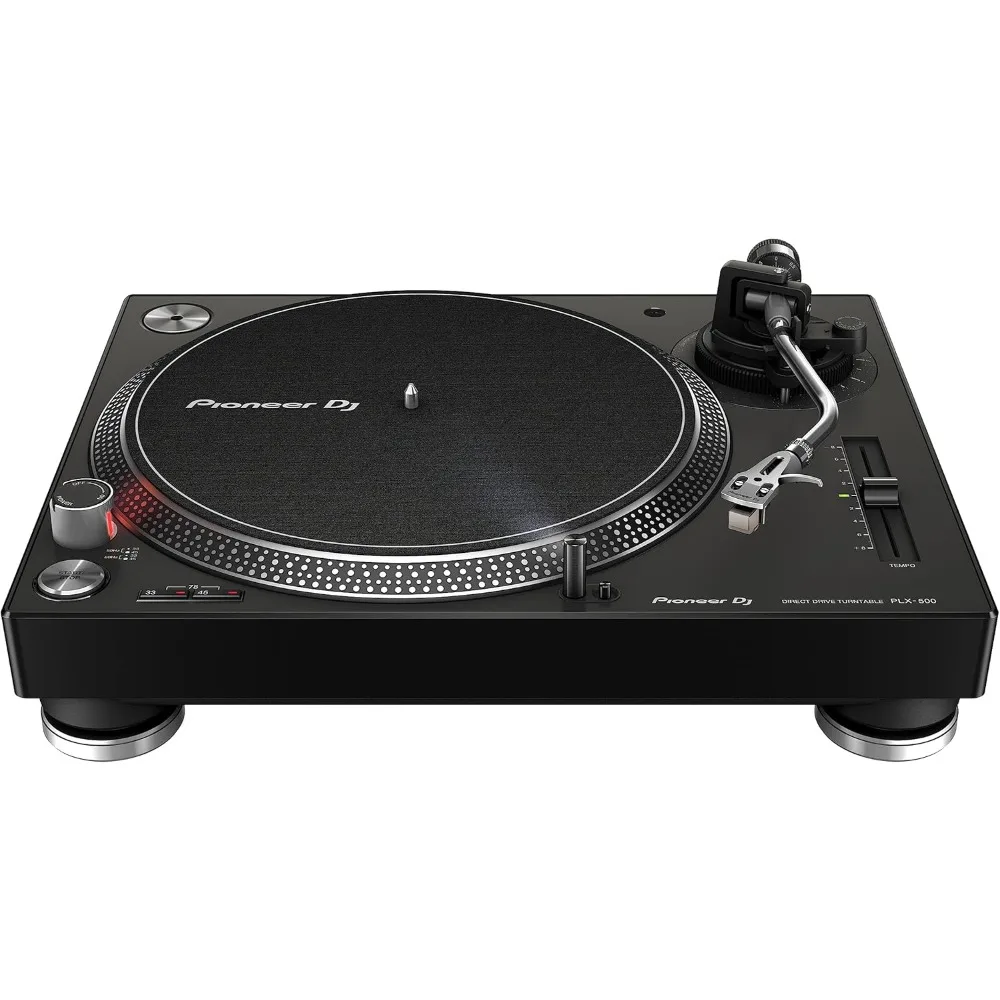 US Shipping Direct Drive Turntable Professional DJ Vinyl Record Player with Cartridge