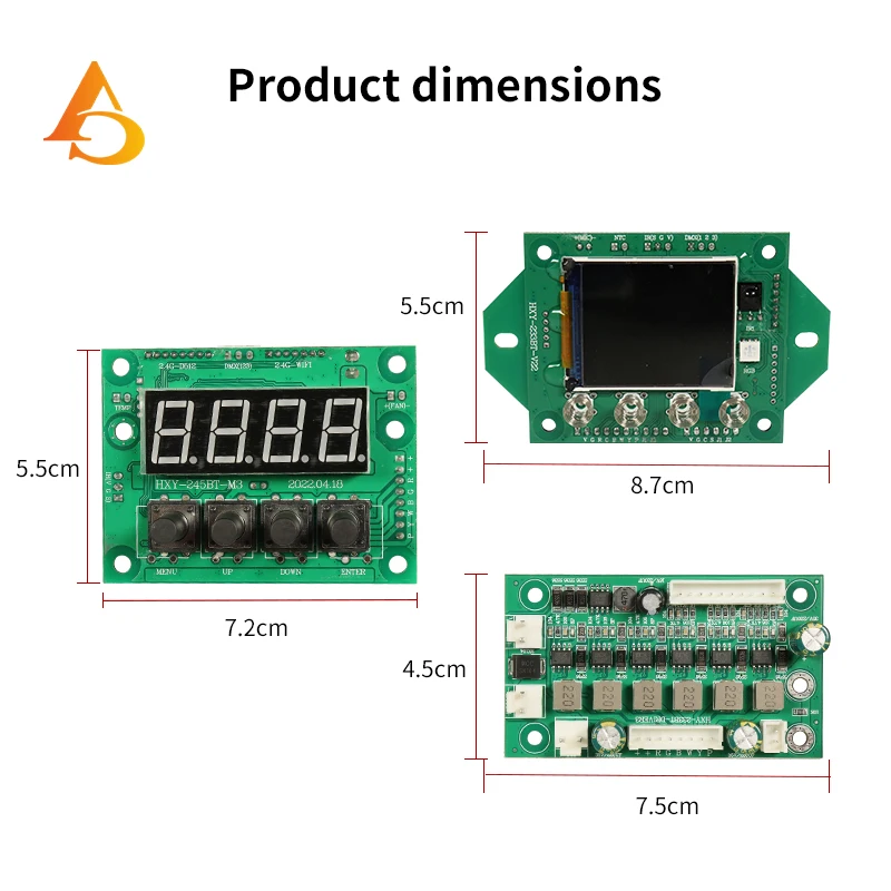 Stage lighting accessories 12x18w battery par light touch motherboard and button motherboard for 12x18w battery par light repair