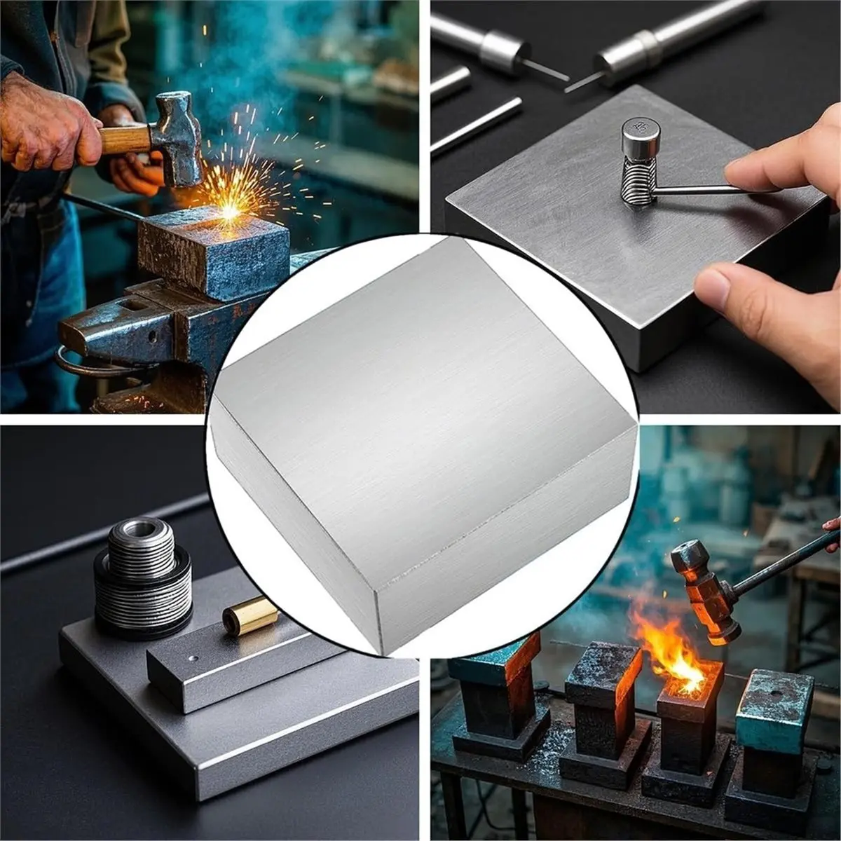 a1459k-2-pcs-steel-bench-block-2-1-2-x-2-1-2-inches-square-flat-anvil-jewelers-tool-metal-bench-block-for-jewelry-making-summer