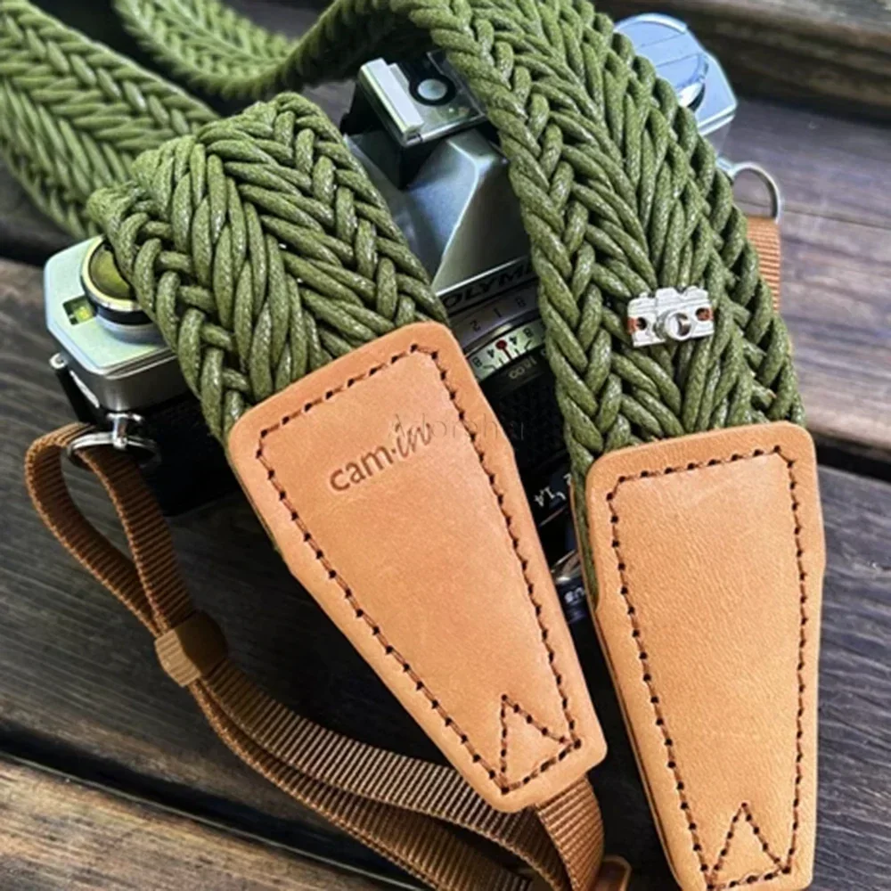 Camera Strap Belt Adjustable Vintage Camera Strap Shoulder Neck Belt For Sony Nikon SLR DSLR Camera Universal Accessories