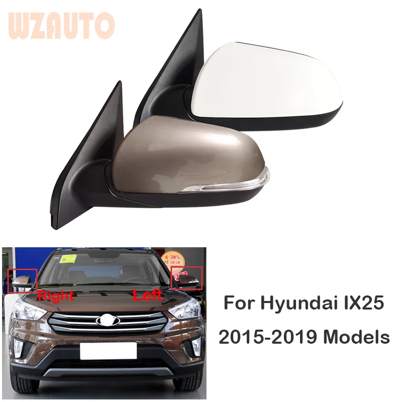 

Auto Door Wing Side Rearview Mirror Assembly For Hyundai IX25 2015 2016 2017 2018 2019 Models