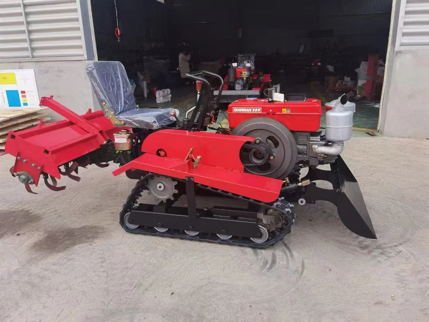 เครื่องกําจัดวัชพืช, Farm Garden Crawler Cultivatorstractors และ Land Rotary Tillers ขายดีในหมู่ผู้ปลูกที่มีความจุ 35HP