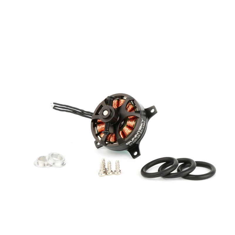 

1PC Original Sunnysky X2204 KV1480/KV1800 Brushless Motor designed for RC quadcopter f3p Airplane 3D fixed-wing aircraft