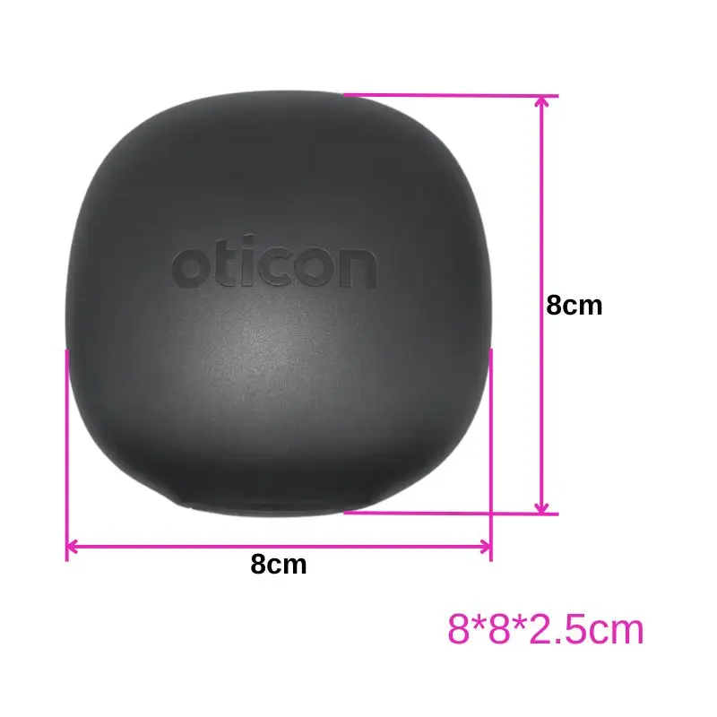 Oticon Portable Protective Cover Shockproof Airbag for Daily & Travel Use Hearing Aid Storage Case view 3