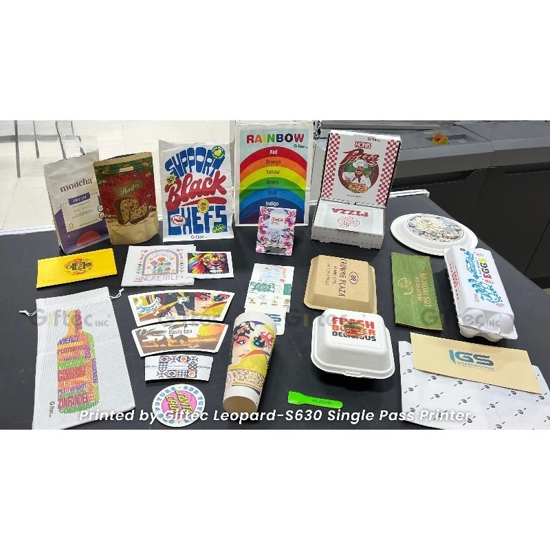 High Quality Dye Ink Single-Pass Printer  Standup Pouch Paper Bag Cardboard High-Speed All-In-One Machine
