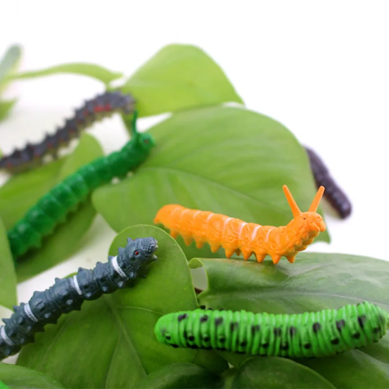 

Simulation Caterpillar Crane Insect Animals Funny Formidable Toys Delicate Workmanship Best Bed Decoration Gifts for Friends