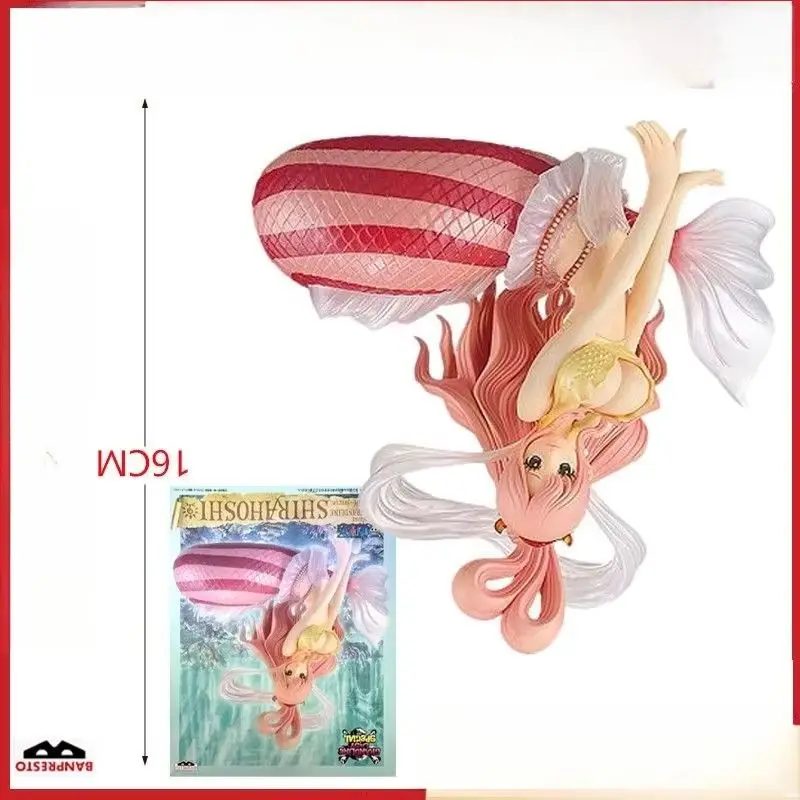 

One Piece The Little Mermaid Shirahoshi Model Collection Animation Theme Anime Figure Trendy Play Toy Japanese Bandai Banpresto