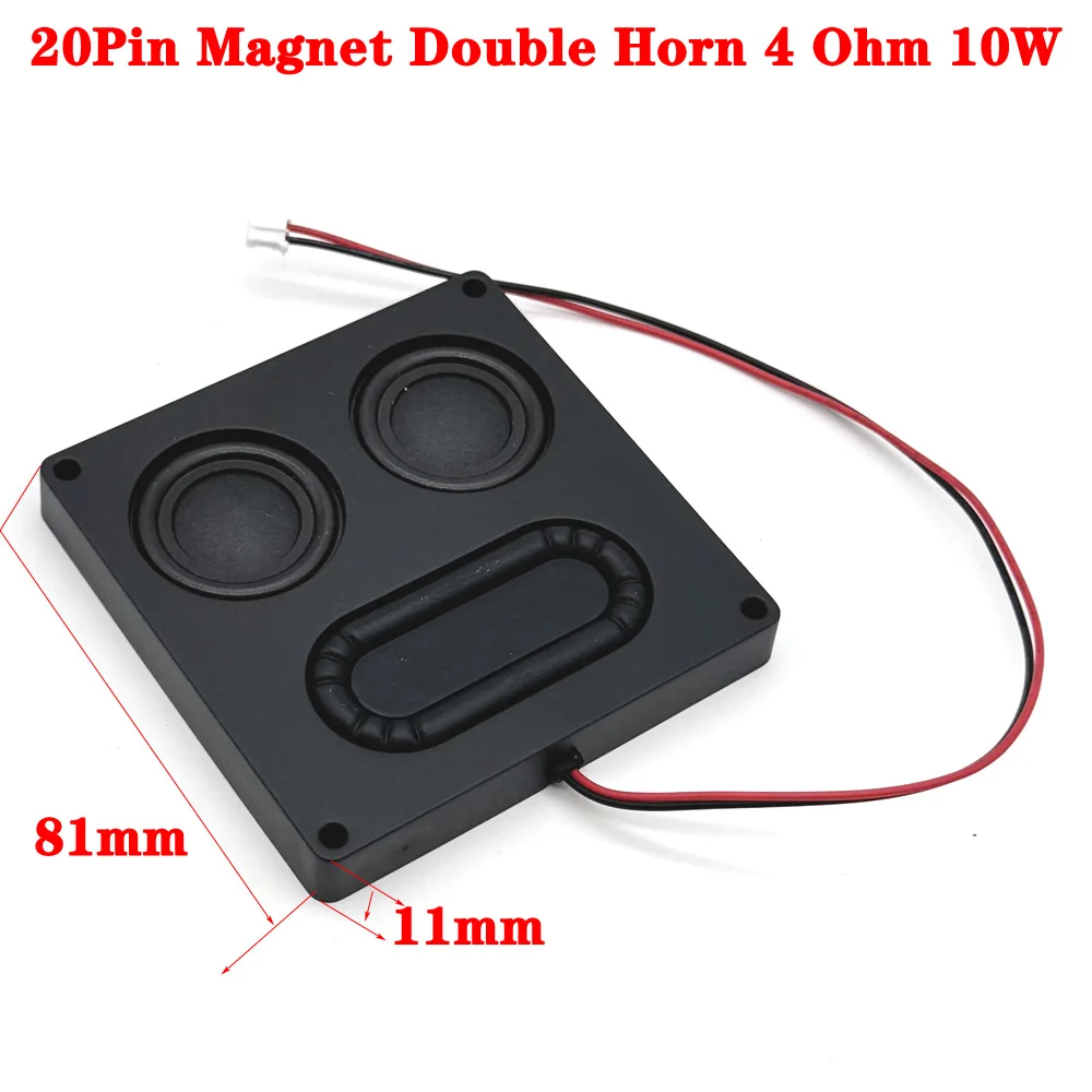 

81×11mm Inch Portable Audio Speaker Connector 4 Ohm 10W Mini Full Range Sound Loudspeaker DIY Multimedia Speaker Home Theater