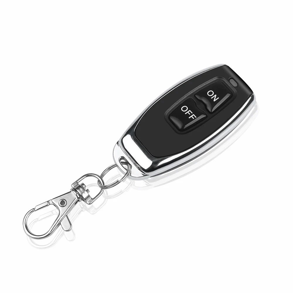 2 Keys 433MHz Universal Garage Remote Control Cloning Duplicator Controller Wireless Transmitter for Electric Gate & Garage Door