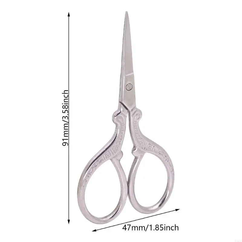 Embroidery Scissors Stainless Steel Craft Scissors Ergonomic Sewing Scissors