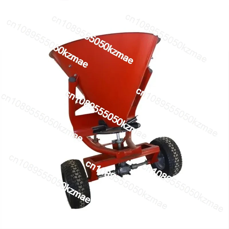 

Heavy Duty Tractor Fertilizer Spreader - Full Spec Iron Hopper Double Disc Spreader, 500kg Capacity, Adjustable Spread Width