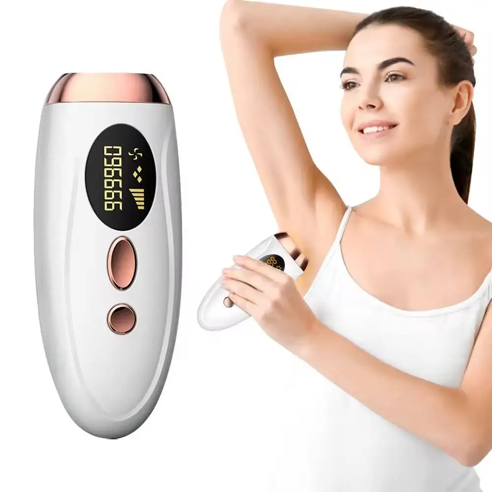 

999,999 Flashes Bikinis IPL Pulses Epilator Painless Laser Hair Removal Facial Professional Depilator Devices LCD Display