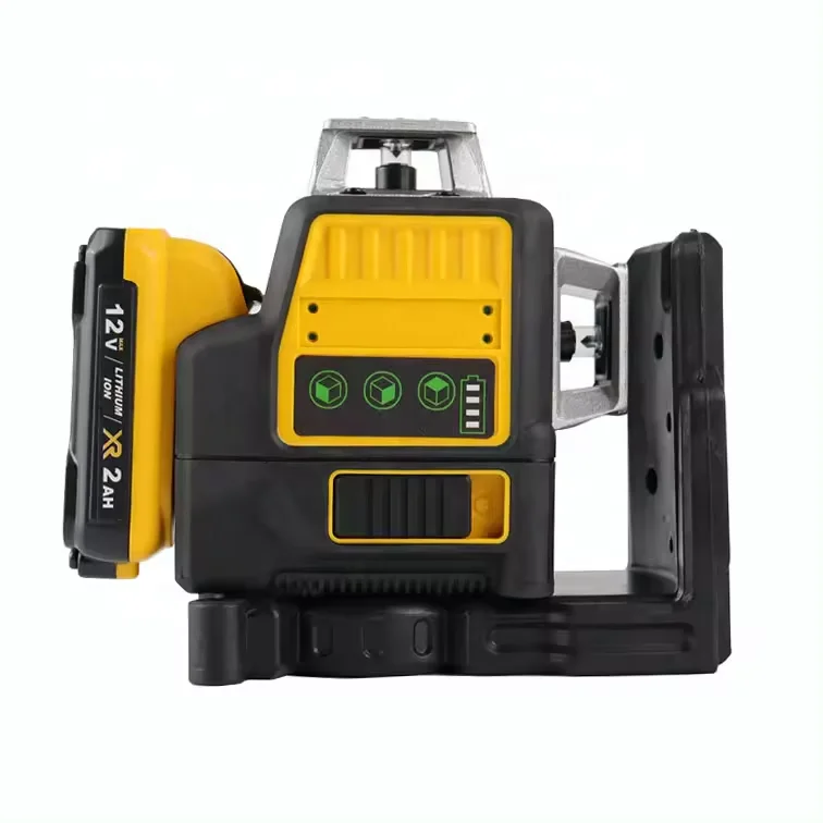 

Hot Sale 4D Laser Level 16 Lines Green Light Digital Display Laser Level 360 Laser Levels