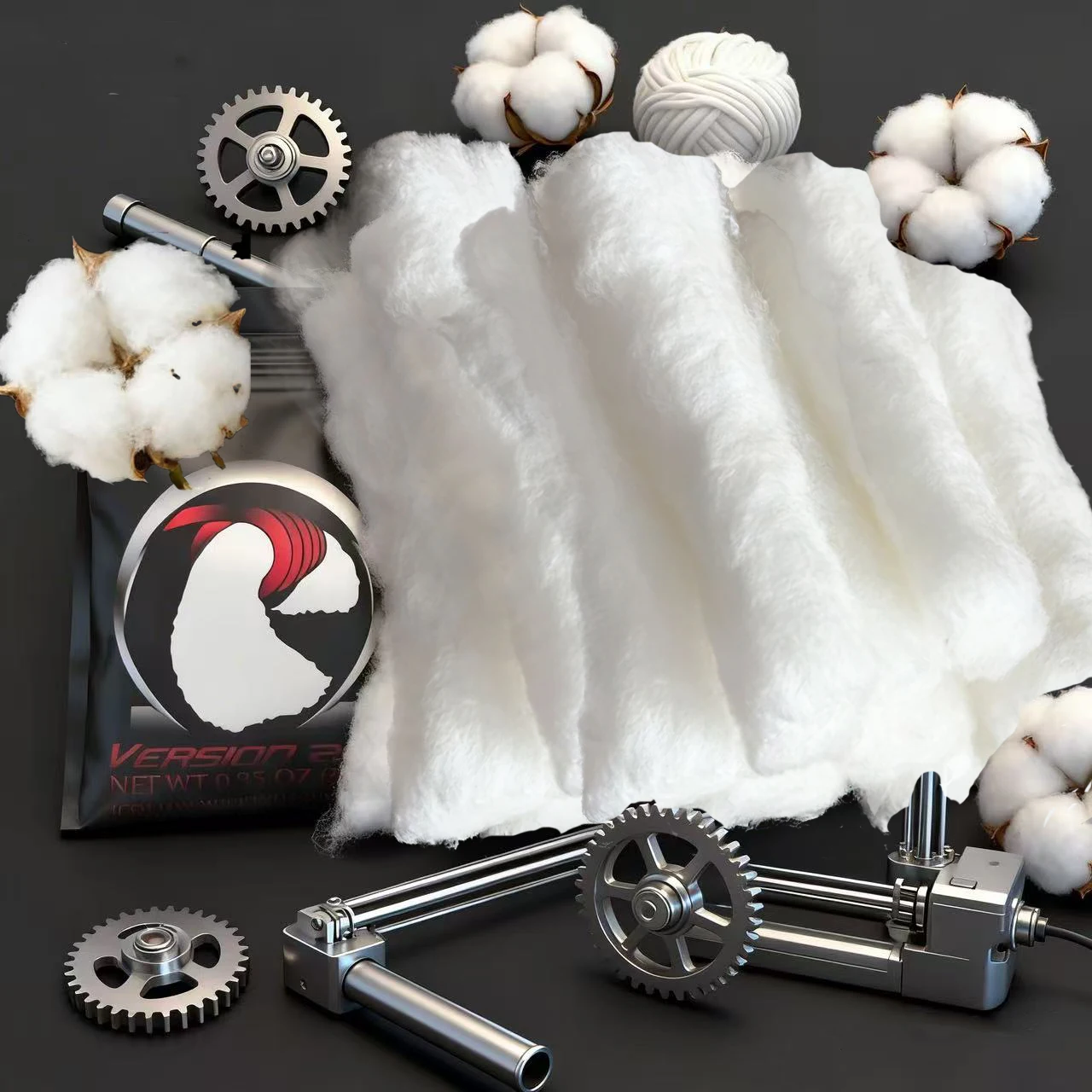 10/5/3Packs Office Natural 100% Cotton WICKING Material Heated Block for DIY 3D Printer Organic Cotton VS P-R-I-M-E B-A-C-O-N