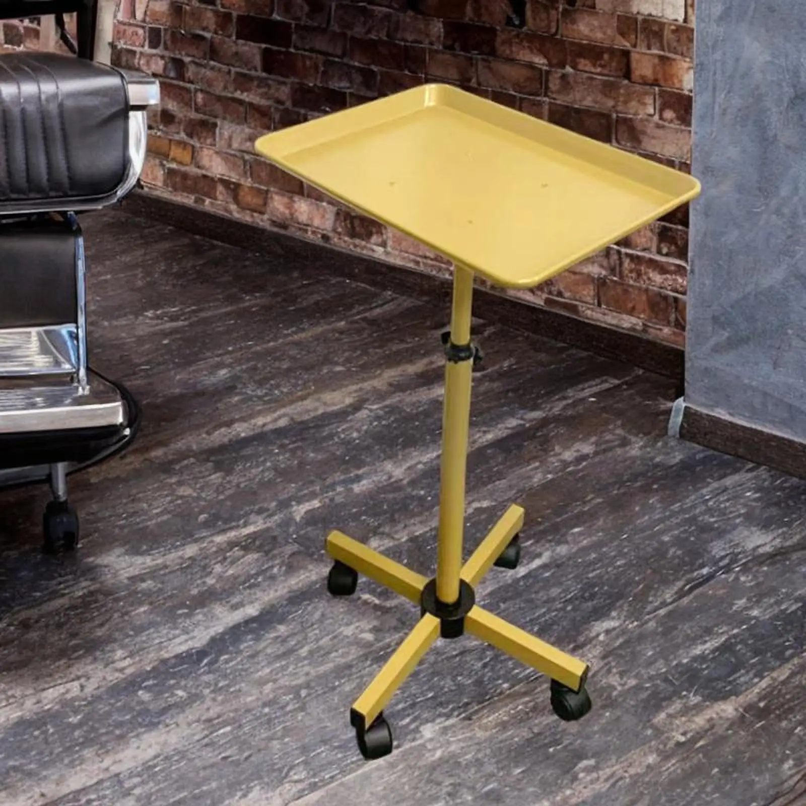 

Salon Rolling Tray Cart Storage Utility Cart Service Tray Hairdresser Cart