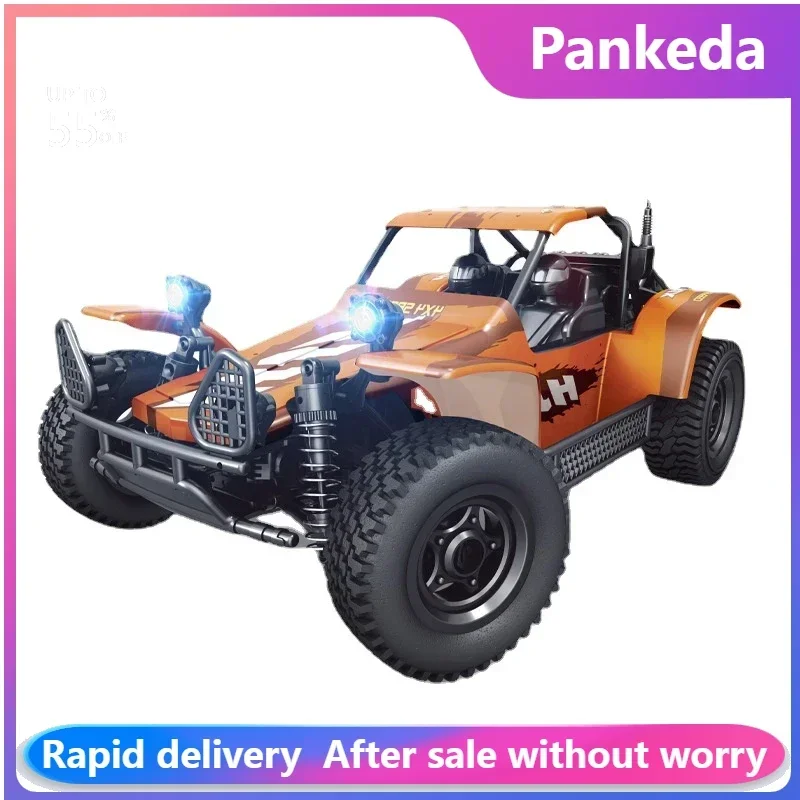 1:12 35KM/H 4WD 2.4GHz RC Car With Light Motor Remote Control Cars High Speed Drift Monster Truck birthday Toys for Adults Kids