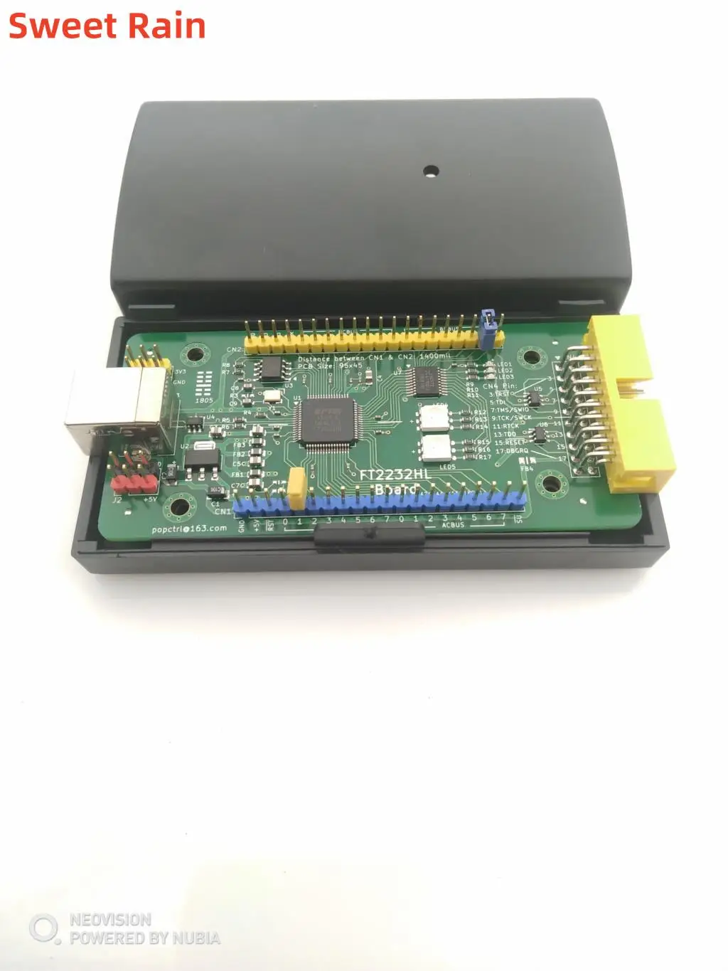واجهة USB الجديدة للوحة تطوير FT2232HL FT2232H متوافقة مع UART / SPI / JTA openOCD