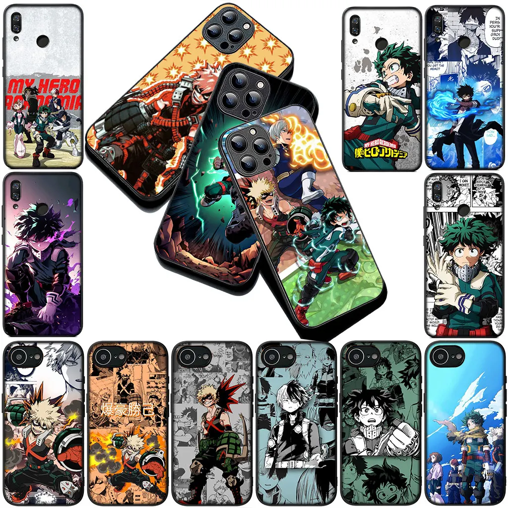 Чехол для телефона My Hero Academia Midoriya Izuku, чехол для Motorola Moto E14 E15 G04 G05 G14 G34 G35 G84 G24 A54 G15 Power E22