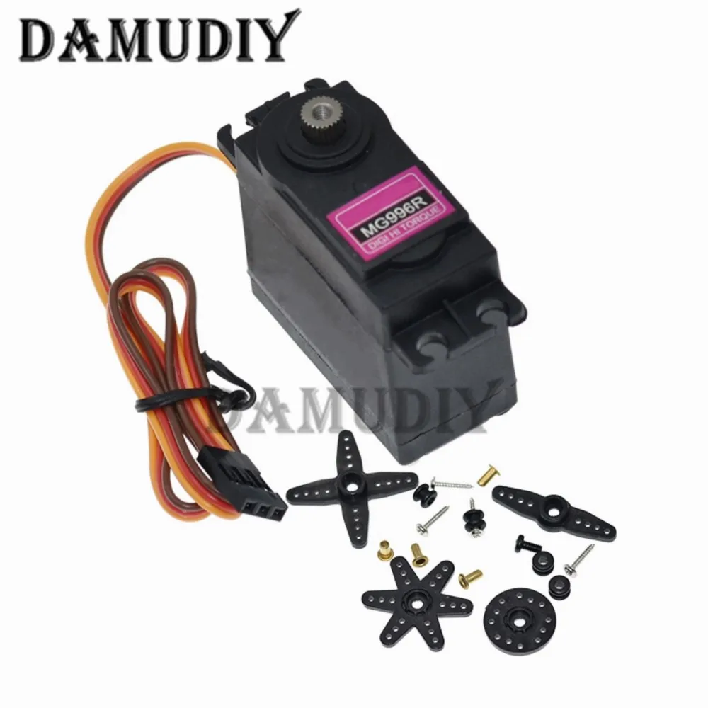 5/10szt 13KG 15KG Serwa cyfrowe MG995 MG996 MG996R Serwo Metal Gear do RC Car Robot Helicopter Boat For Arduino Diy Kit — zdjęcie produktu 6