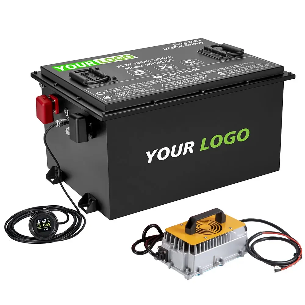 EU-Lager 48 V 100 Ah Batterie Golfwagen 48 Volt 72 Volt 72 V 150 Ah Lithium-Ionen-Batteriegehäuse Gehäuse Messgerät elektrischer Golfwagen