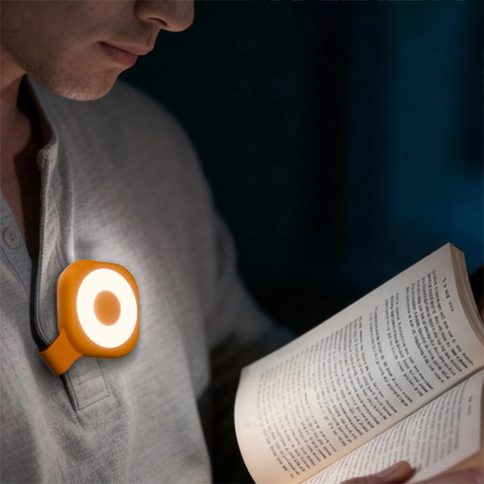 

Magnetic Nurse Light 6 Brightness & 3 Color Modes Rechargeable Nursing Night Light for Walking Running Sports Outdoor Emergency