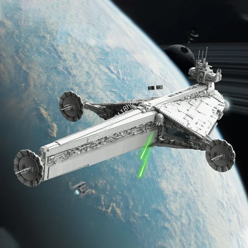 

10776 деталей MOC Конструктор «Крейсер-арестор» класса Кантвелл UCS Star Battle для развития терпения, рождественский подарок