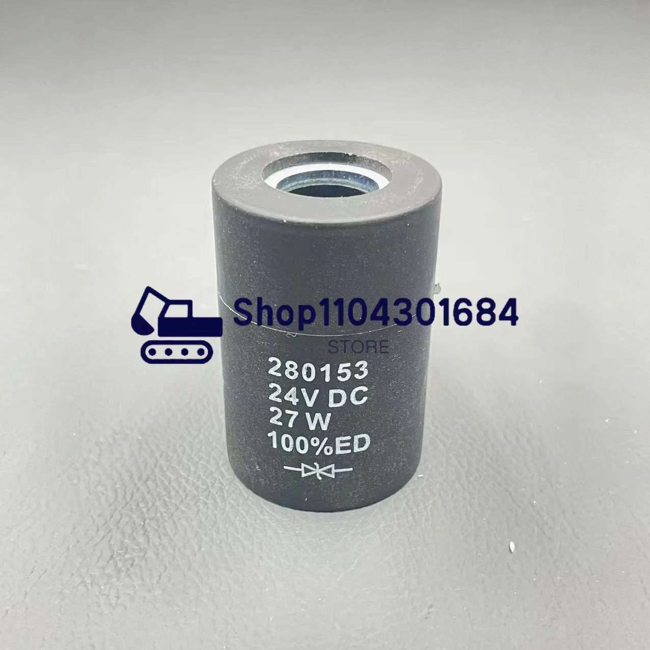 

280151 280153 Excavator Electric Parts Solenoid Valve Coil 24V 17W 27W