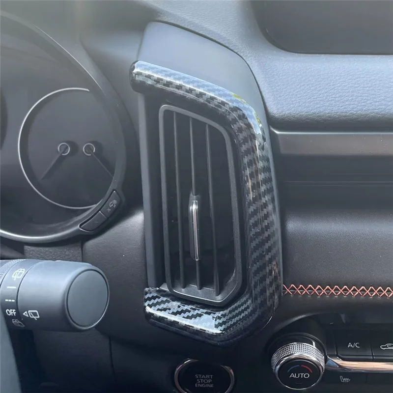 

xmsj-For Mazda CX-50 CX50 2023 Car Front Dashboard Air Outlet Vent Cover Trim Frame Sticker Interior Component