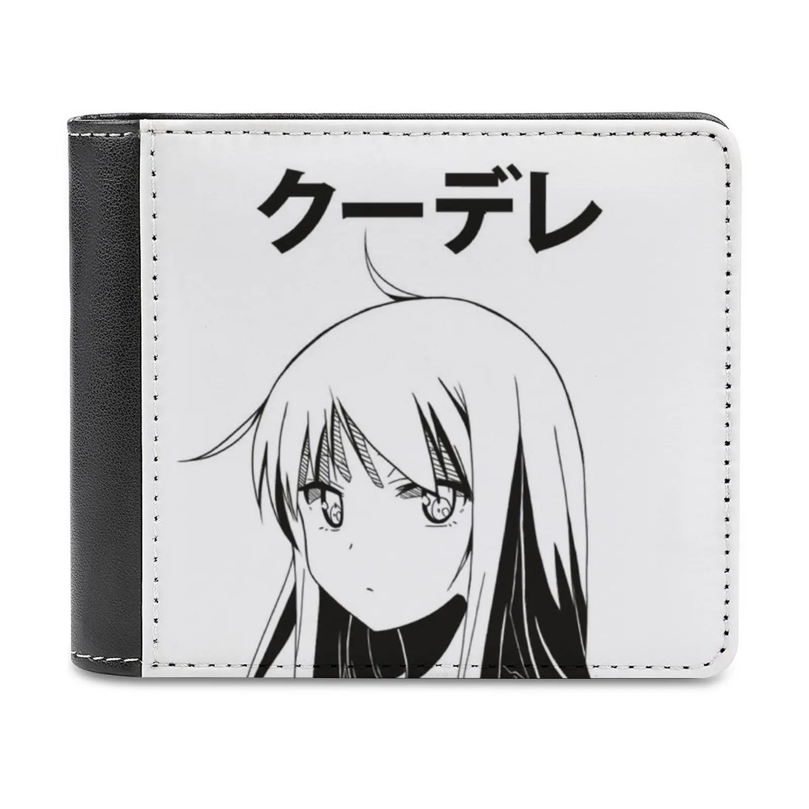 

Kuudere Shiina Mashiro New Men Wallets Pu Leather Men Purse High Quality Male Wallet Kuudere Shiina Mashiro Anime Manga Waifu