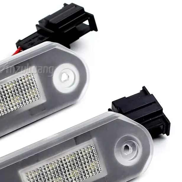 For Skoda Octavia I 1U LED Number Plate Light For VW Golf 3 Variant Jetta 3 Vento A3 Gol 2/3 Car Illumination Licence Plate Lamp