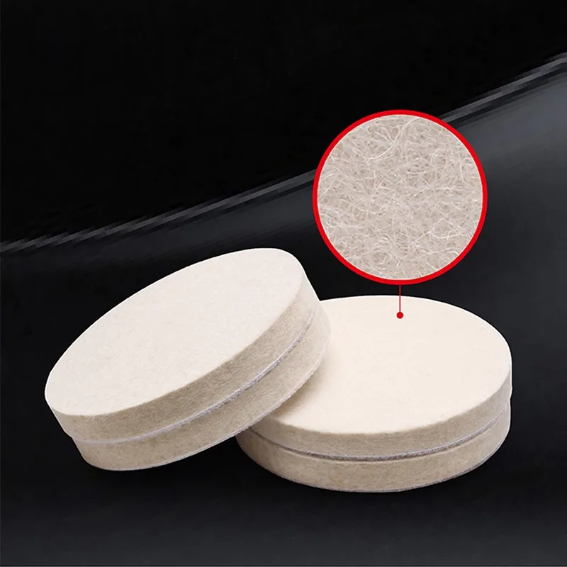 Polishing Pads Wool Felt Polishing Pad 75mm 100mm 125mm 150mm 180mm Wheel For Glass Stainless Steel Polish Repair Scratche