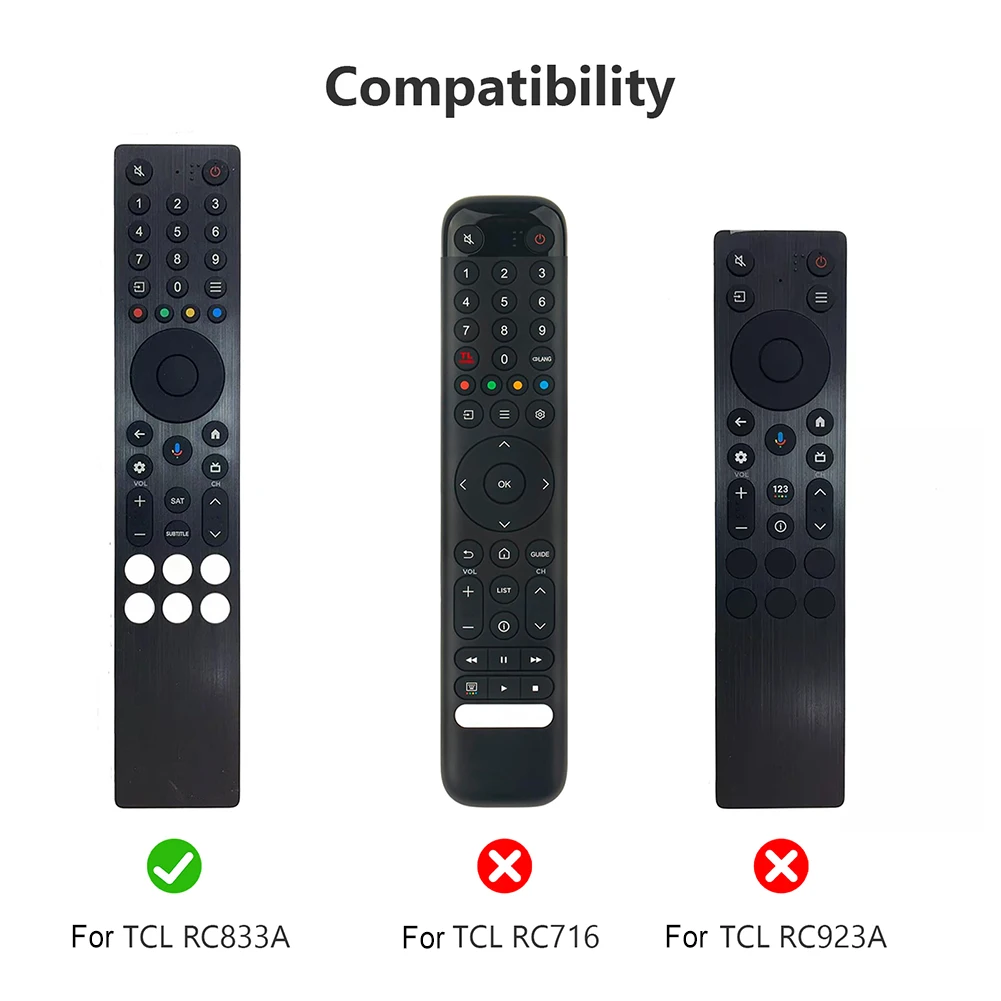 حافظة واقية من السيليكون لجهاز التحكم عن بعد TCL RC833A غطاء مقاوم للسقوط مضاد للانزلاق حماية مقاوم للماء ملحقات التلفزيون الذكية