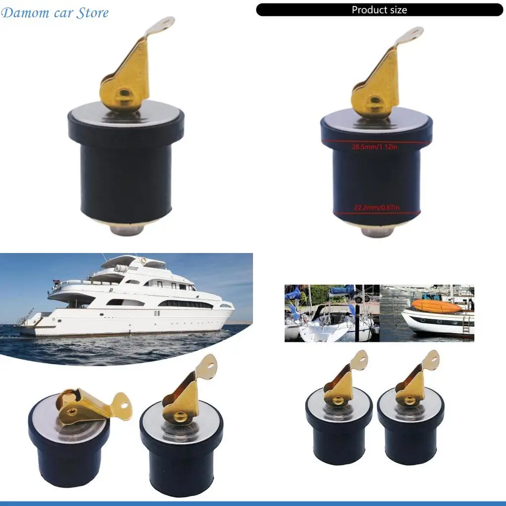 

A2UC Leakproof 7/8 "латунный винт с трудом заглушки с дренажными стопками для лодочных корпусов яхт оборудование