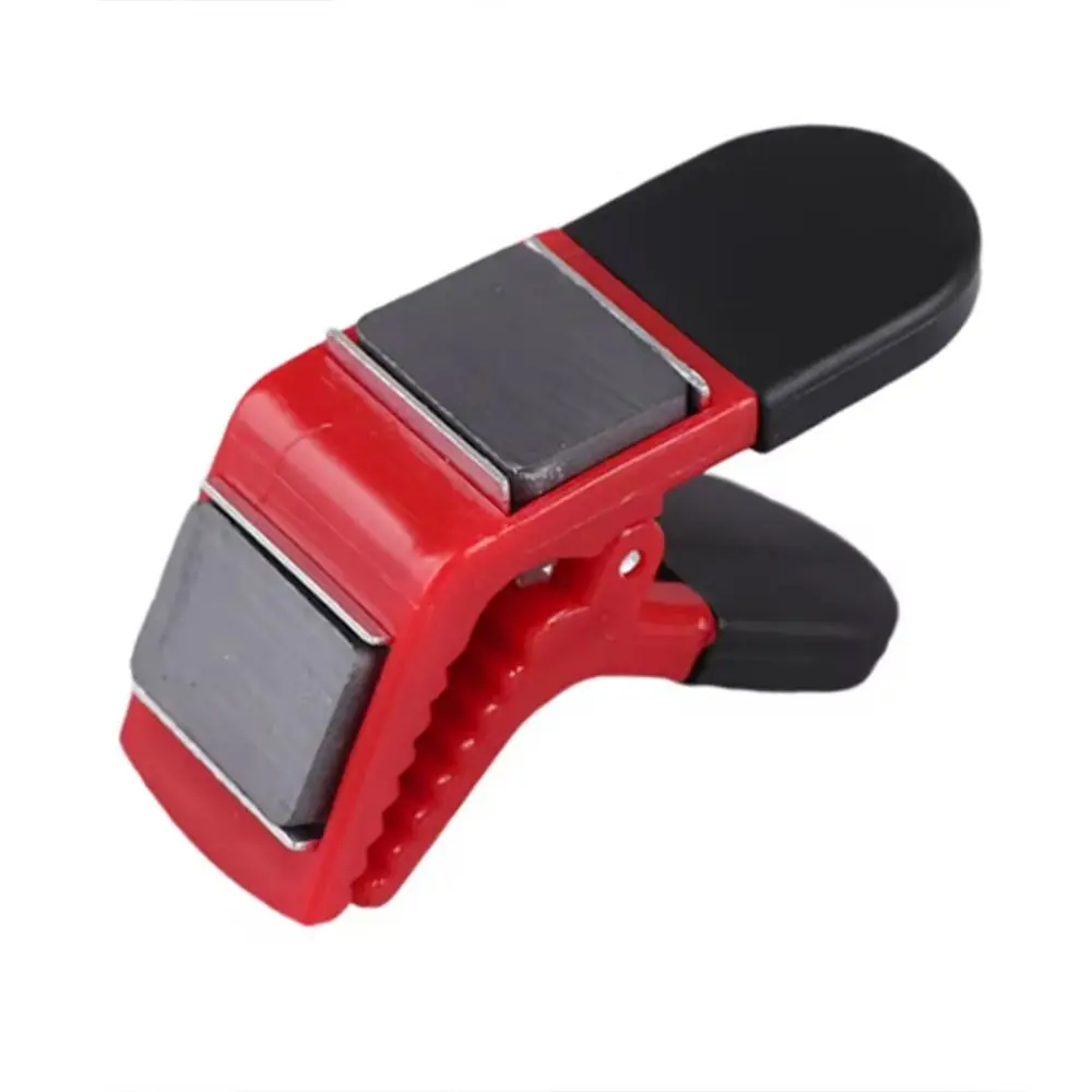 強力なマグネットペイントブラシホルダー多目的プラスチック磁気ペイントブラシクリップ頑丈な耐久性のあるユニバーサルグリッパーペイントツール