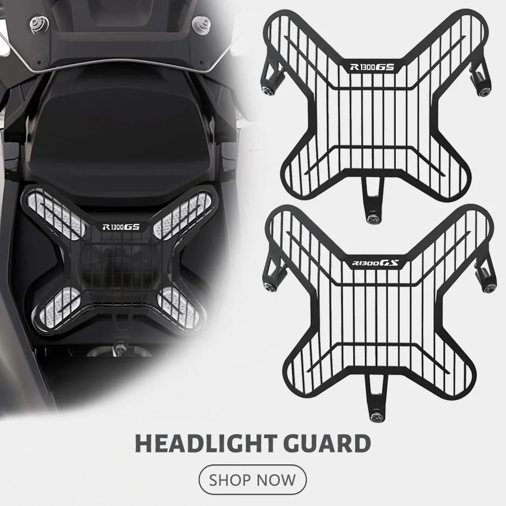 

For BMW R1300GS R 1300 GS ADVENTURE GS1300 2023 2024 2025 Motorcycle Front Headlight Protector Guard Grille Cover R1300GS ADV