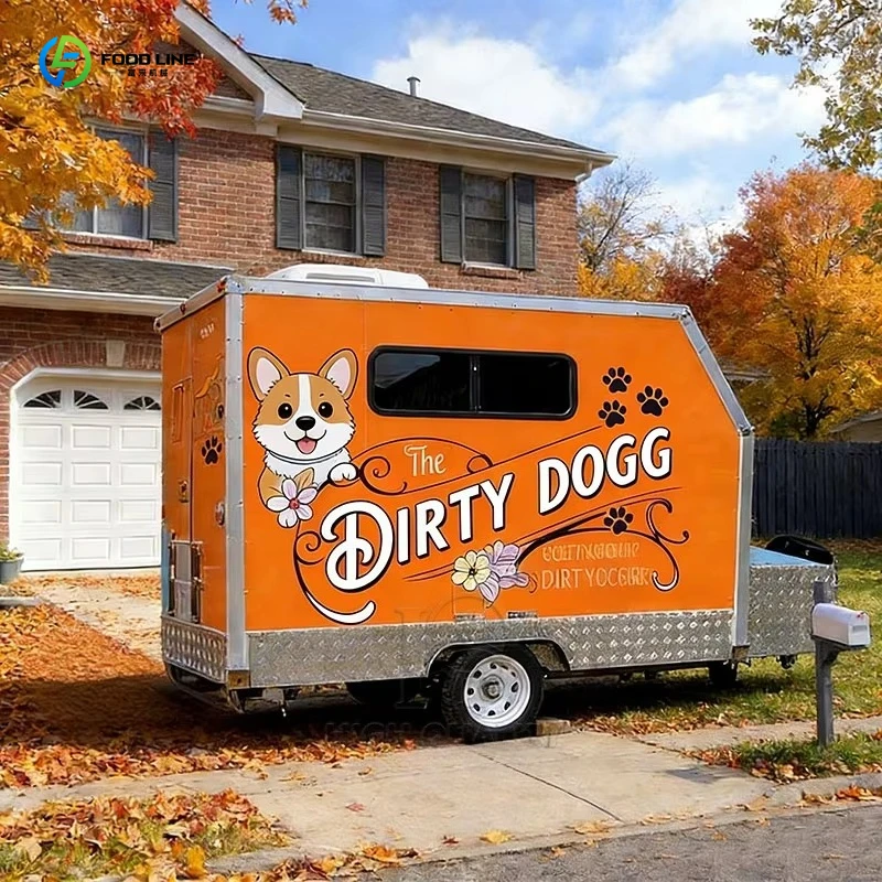 Customized Multifunctional Mobile Grooming Trailer For Dogs Cats And Small Pets With Professional Grade Equipment