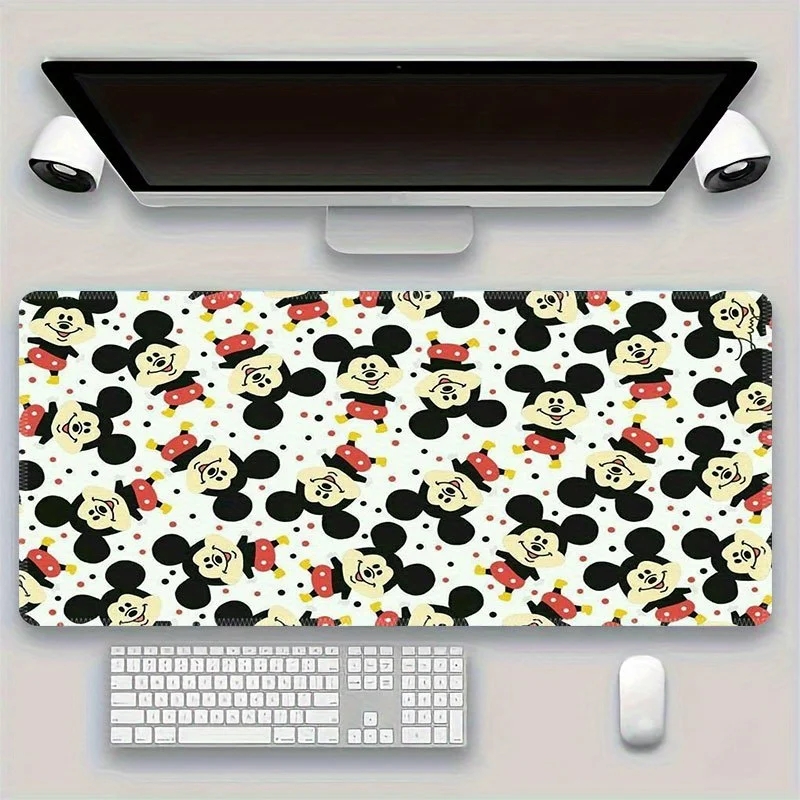 

Официально лицензированный игровой коврик для мыши Disney с Микки и Минни — большая нескользящая резиновая основа и моющаяся поверхность с идеальным Ea