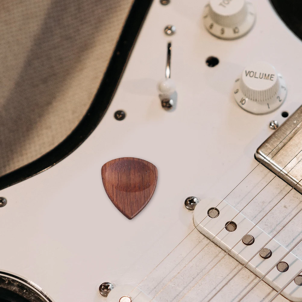 

Guitar Picks Case Wooden Storage Box for Acoustic Electric Guitar Pick ganizer Holder Accessories Container Musical Instruments