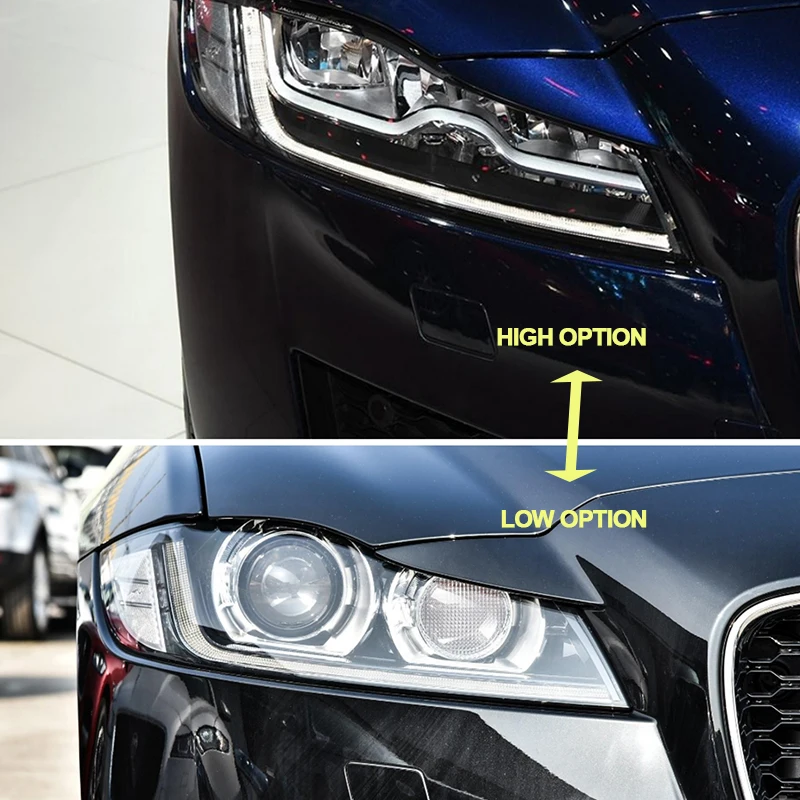 Felendo Full LED Upgrade Headlight for Jaguar XF XJ F-pace S-type XFL XJL XE FT 2010-2020 Headlamp HID Xenon matrix Pixel