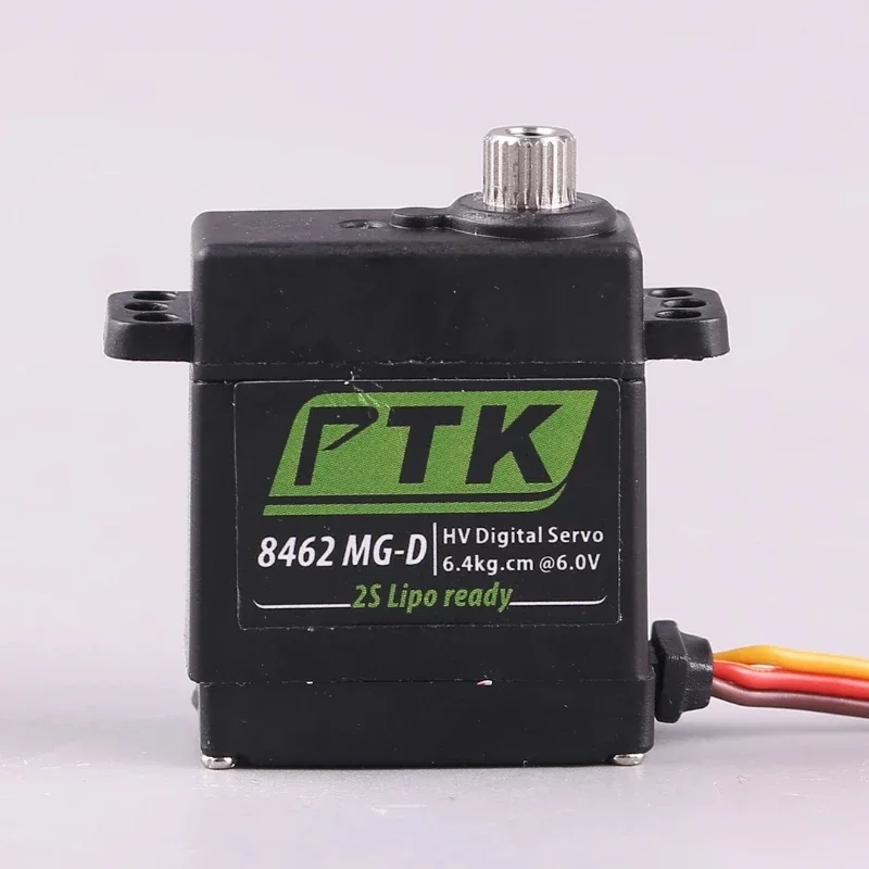 7.4V 17.1g Digital Metal Gear High Pressure Servo Compatible PTK 8462 MG-D Glider RC Model Aircraft Repair Accessory