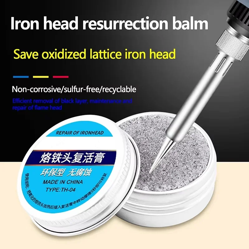 1/2pcs Soldering Iron Tip Tinner Activator Tip Cleaner Remover Refresher Non-stick Tin Solder Cream Clean Paste Tools