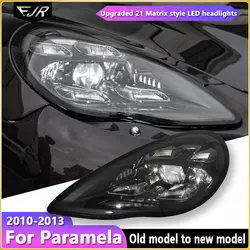 Per fari Porsche Panamera 970.1 970.2 vecchio al nuovo 2010-2016 aggiornamento 2022 Matrix LED lampada anteriore per auto di alta qualità