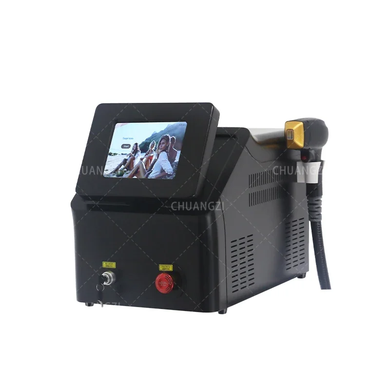 808nm Hair Removal  Diode Machine 4500W Ice Platinum Body Face Underarm Cooling Head Permanent Painless Epilator
